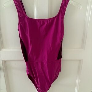Gorgeous velvet detailed leotard - Eleve